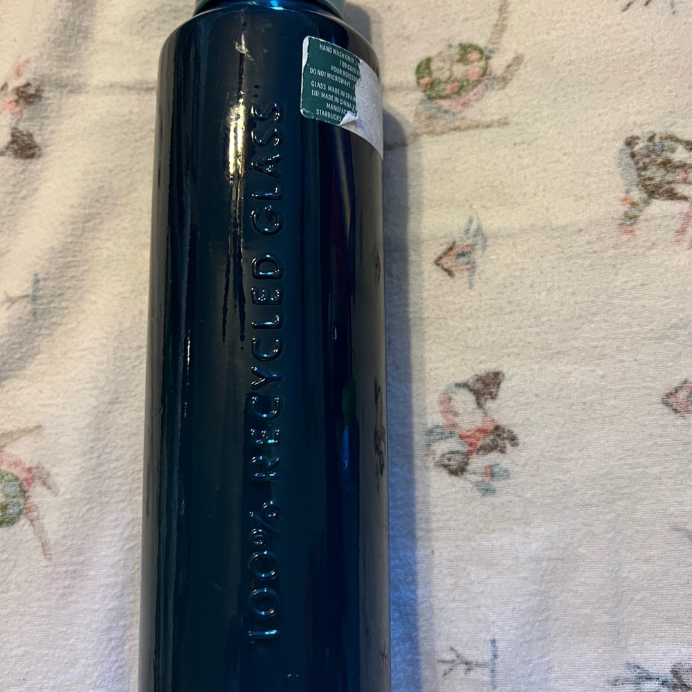 Recycled Glass Vase - Blue